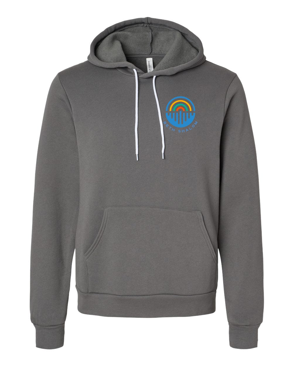 Rainbow Logo Adult Hooded Sweatshirt