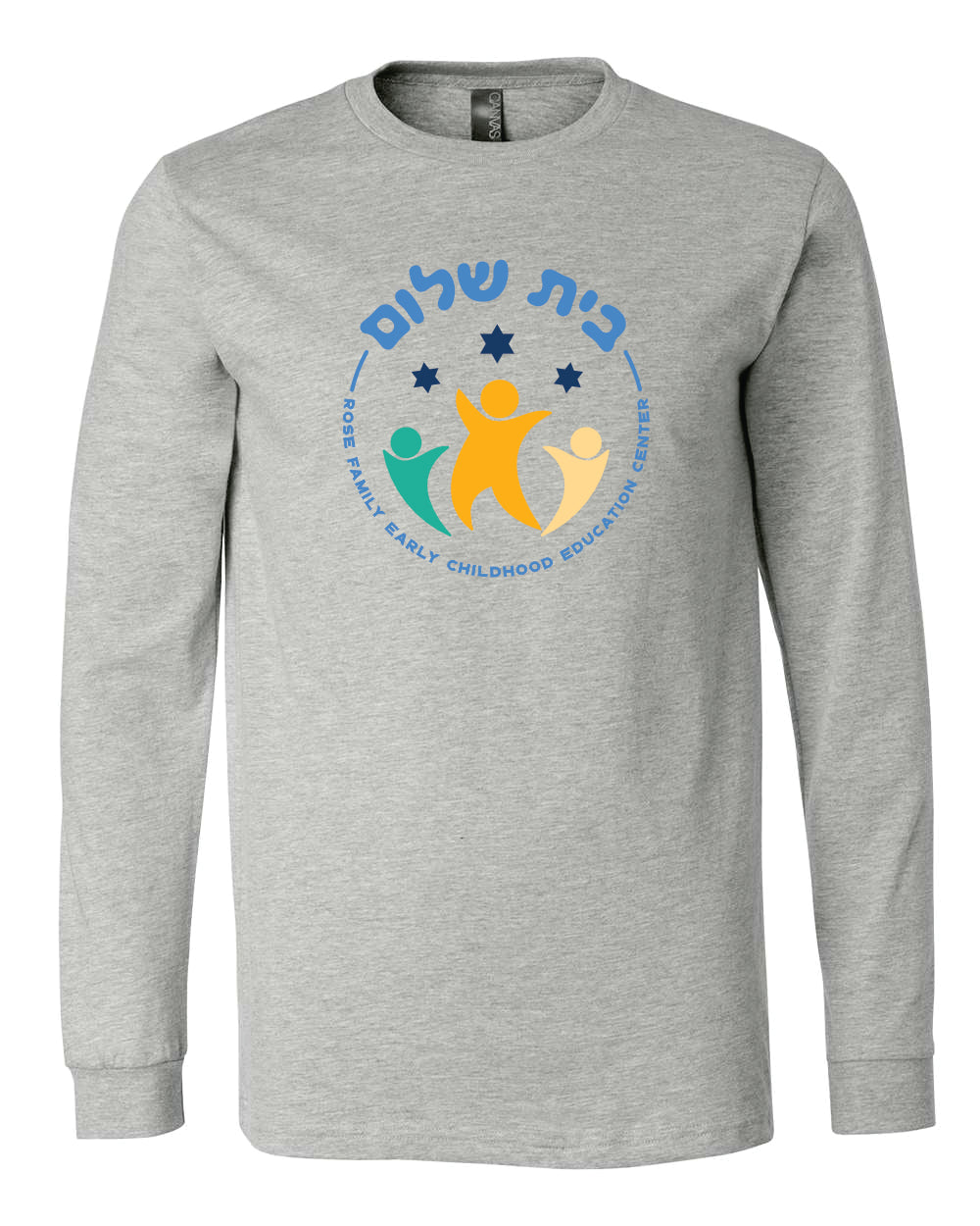 Adult Long Sleeve T-shirt - Full Front Design