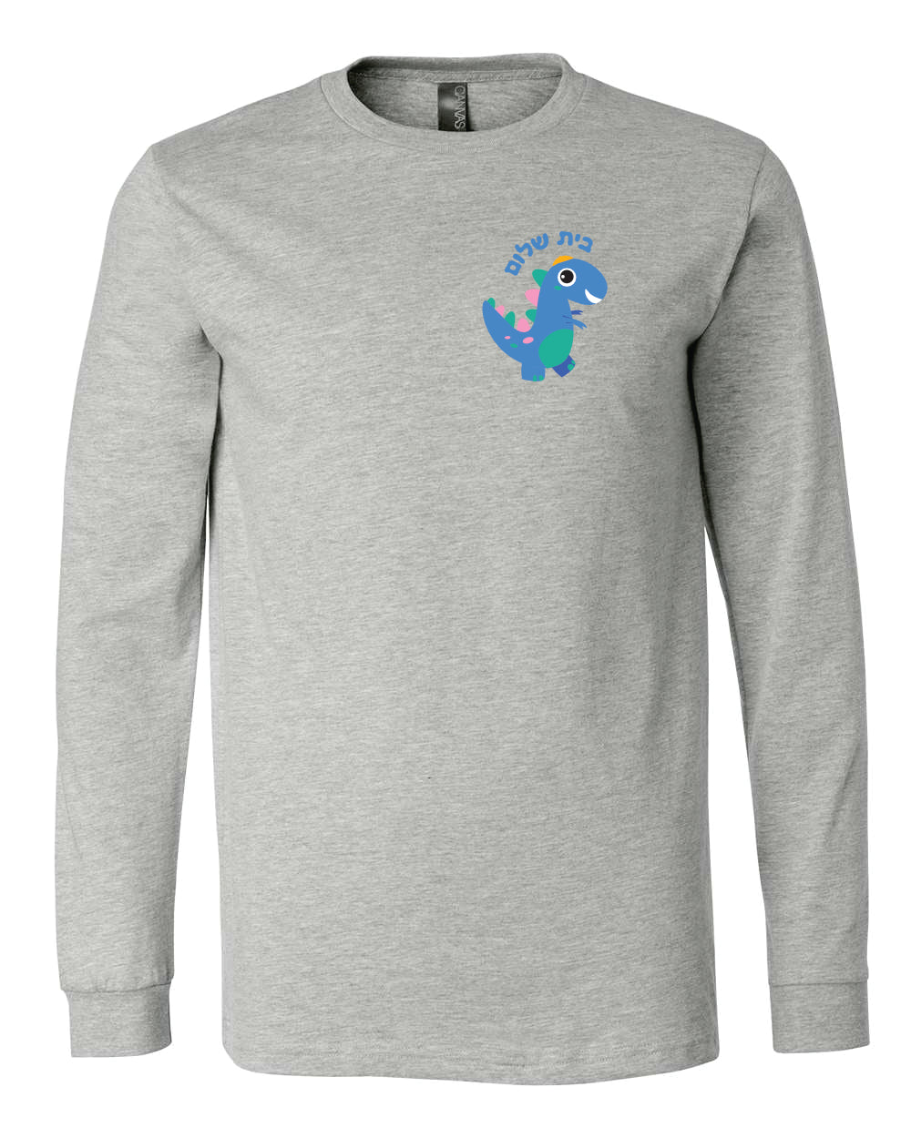 Adult Long Sleeve T-shirt - Left Chest Design