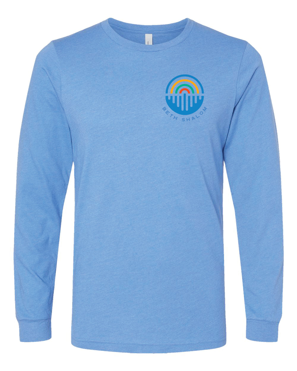 Adult Long Sleeve T-shirt - Left Chest Design