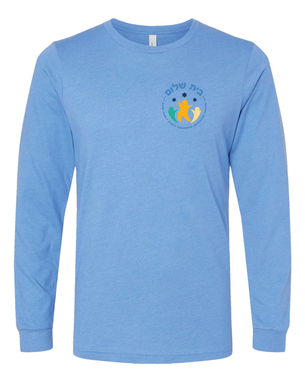 Adult Long Sleeve T-shirt - Left Chest Design