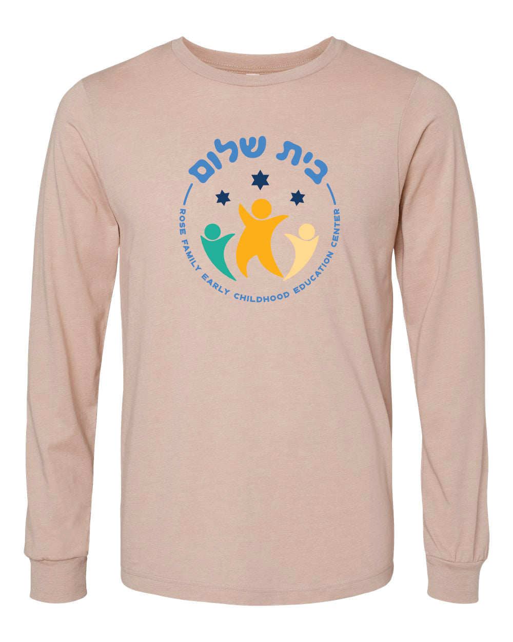 Adult Long Sleeve T-shirt - Full Front Design