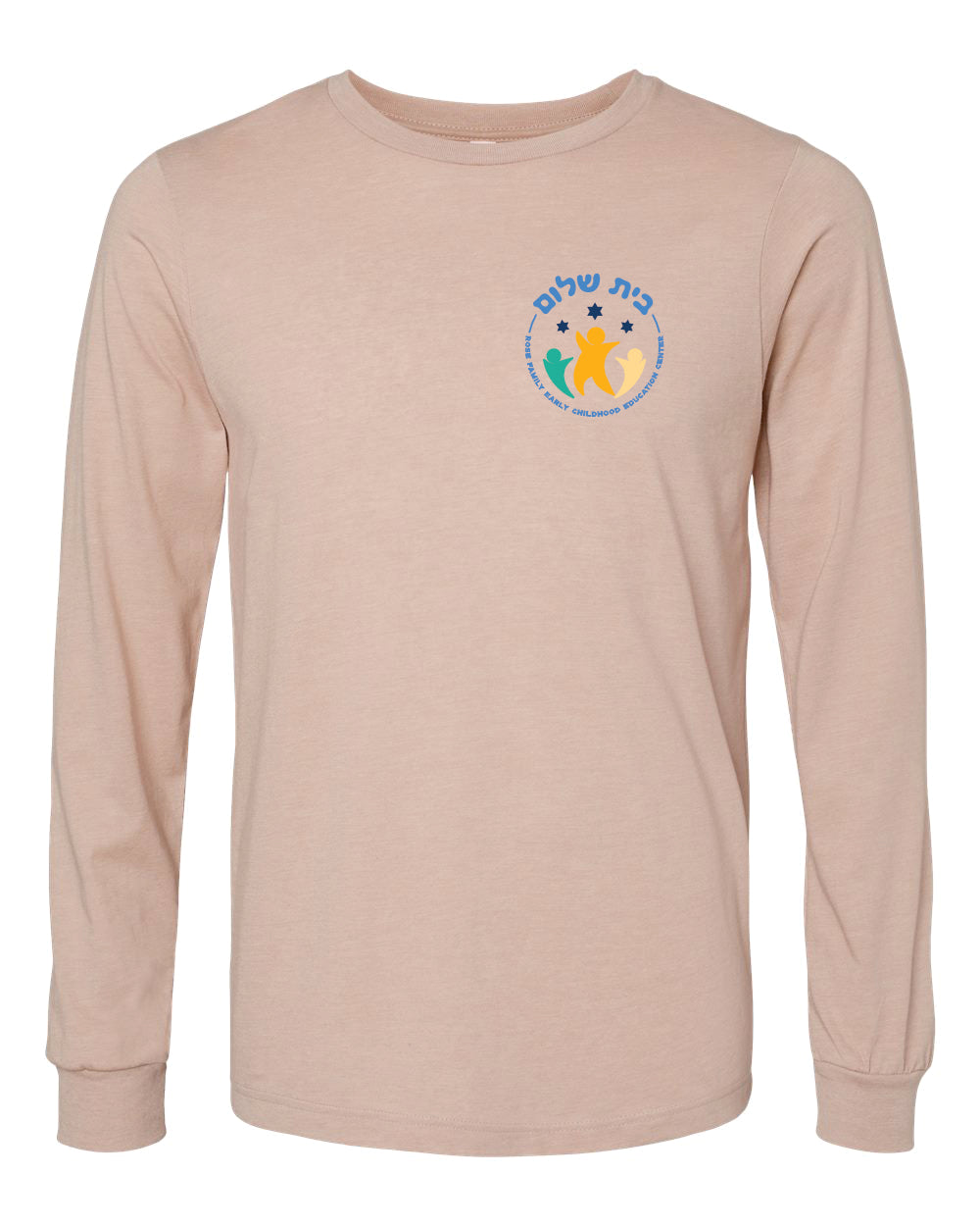 Adult Long Sleeve T-shirt - Left Chest Design