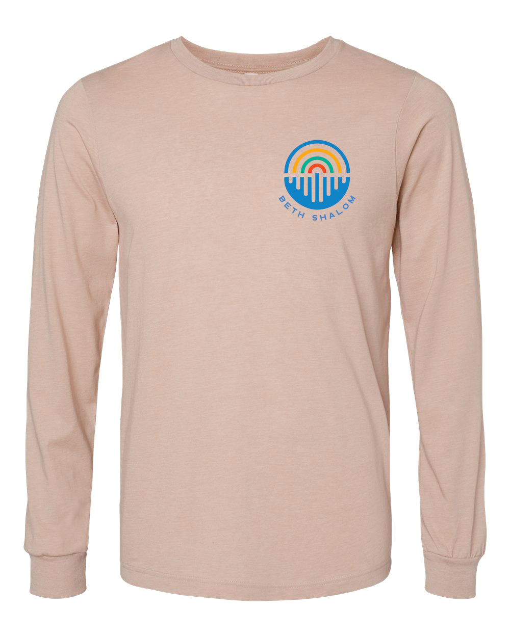 Adult Long Sleeve T-shirt - Left Chest Design