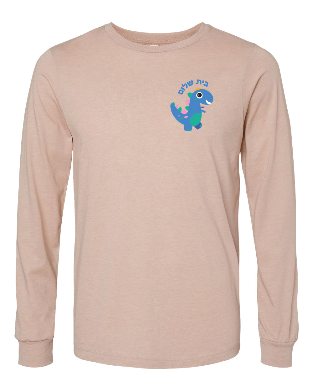 Adult Long Sleeve T-shirt - Left Chest Design