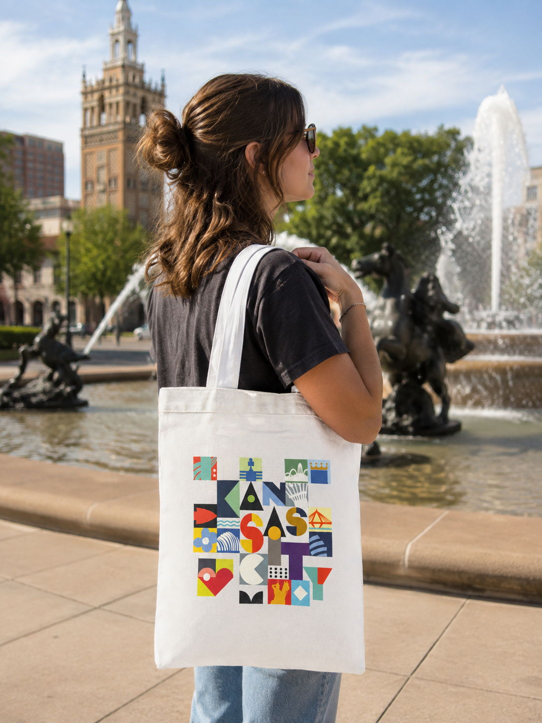 KC Blocks Tote Bag