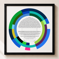 Spectrum Rings Ketubah