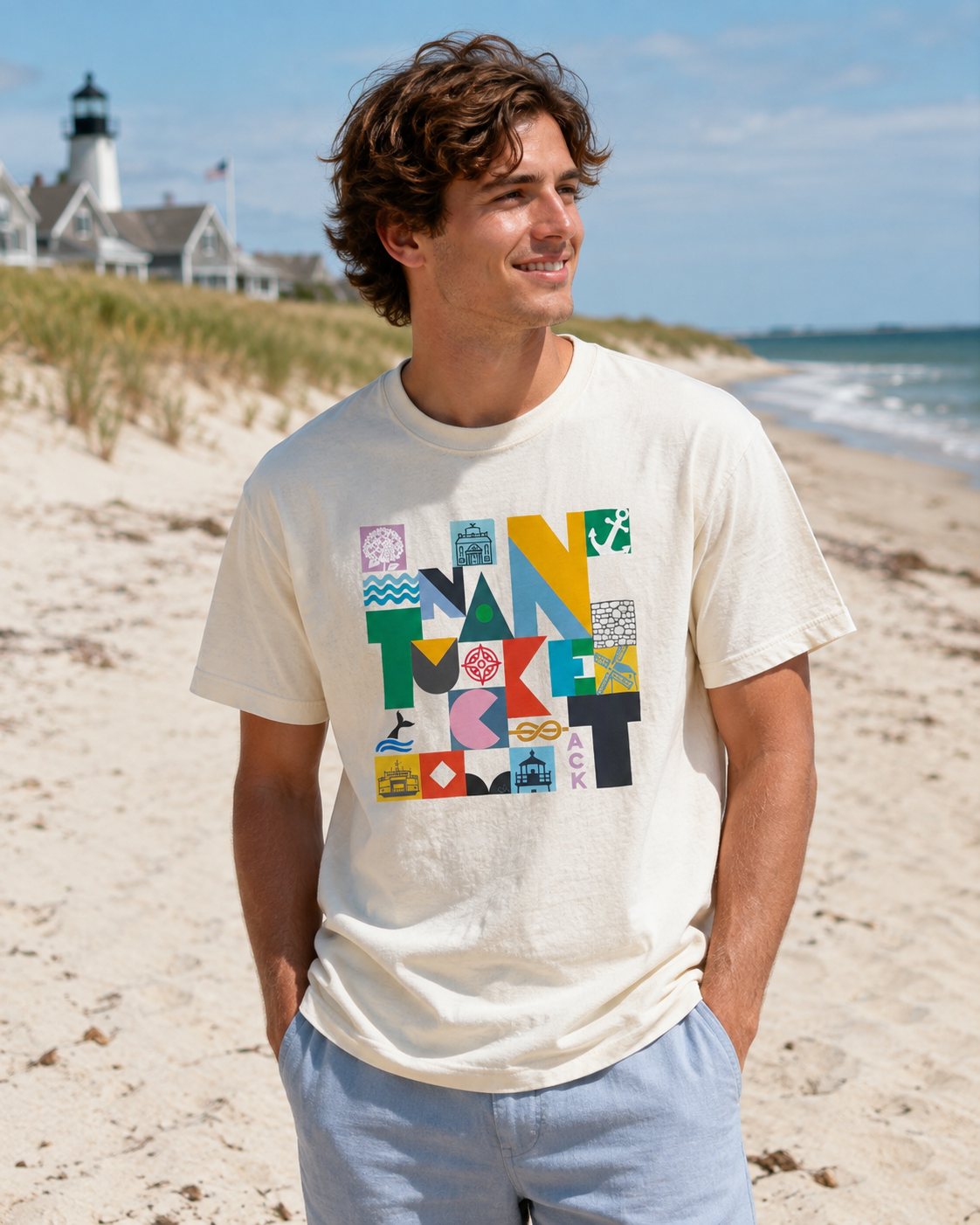 Nantucket Garment-Dyed Short Sleeve Tee