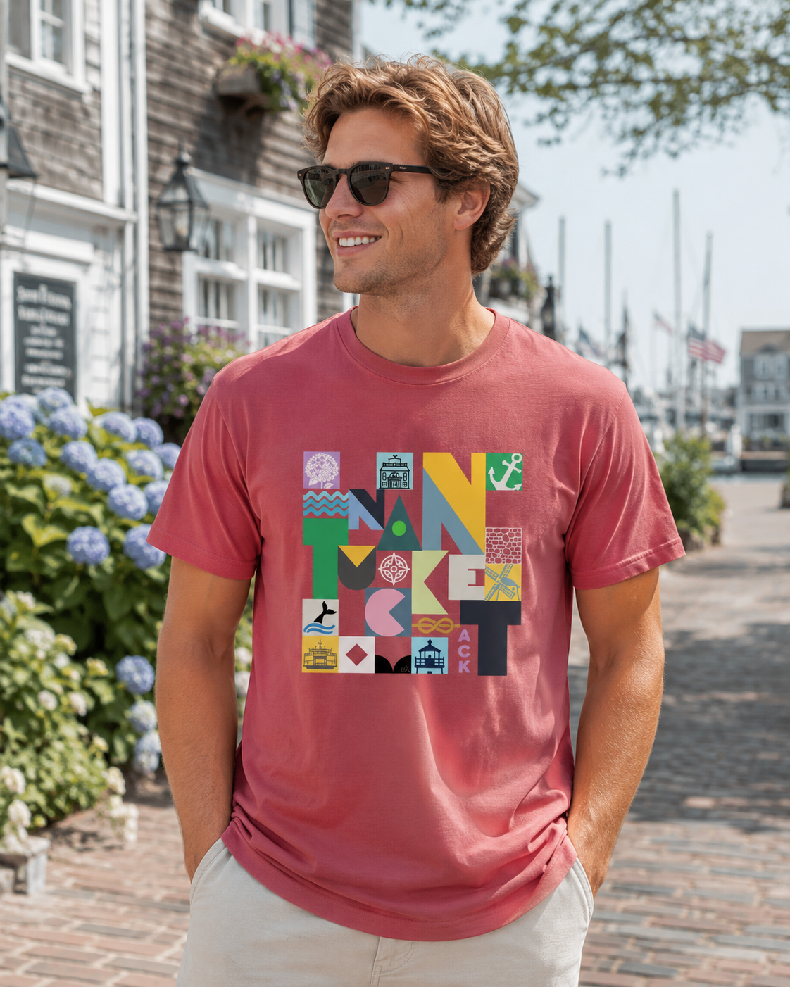 Nantucket Garment-Dyed Short Sleeve Tee
