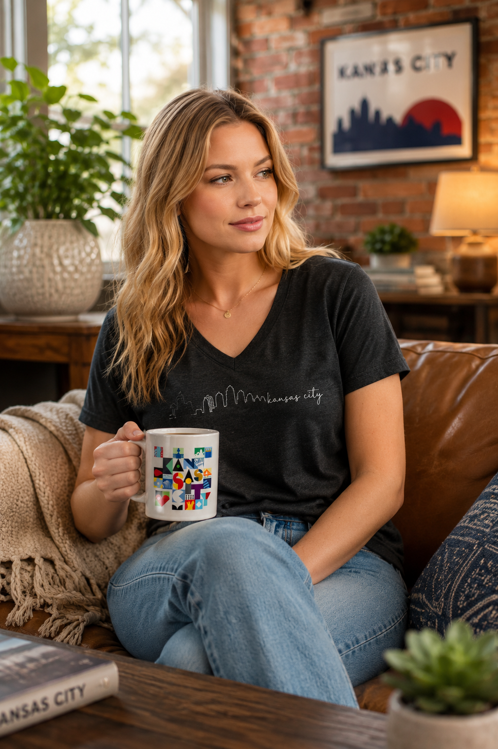 Skyline - Women's V-Neck