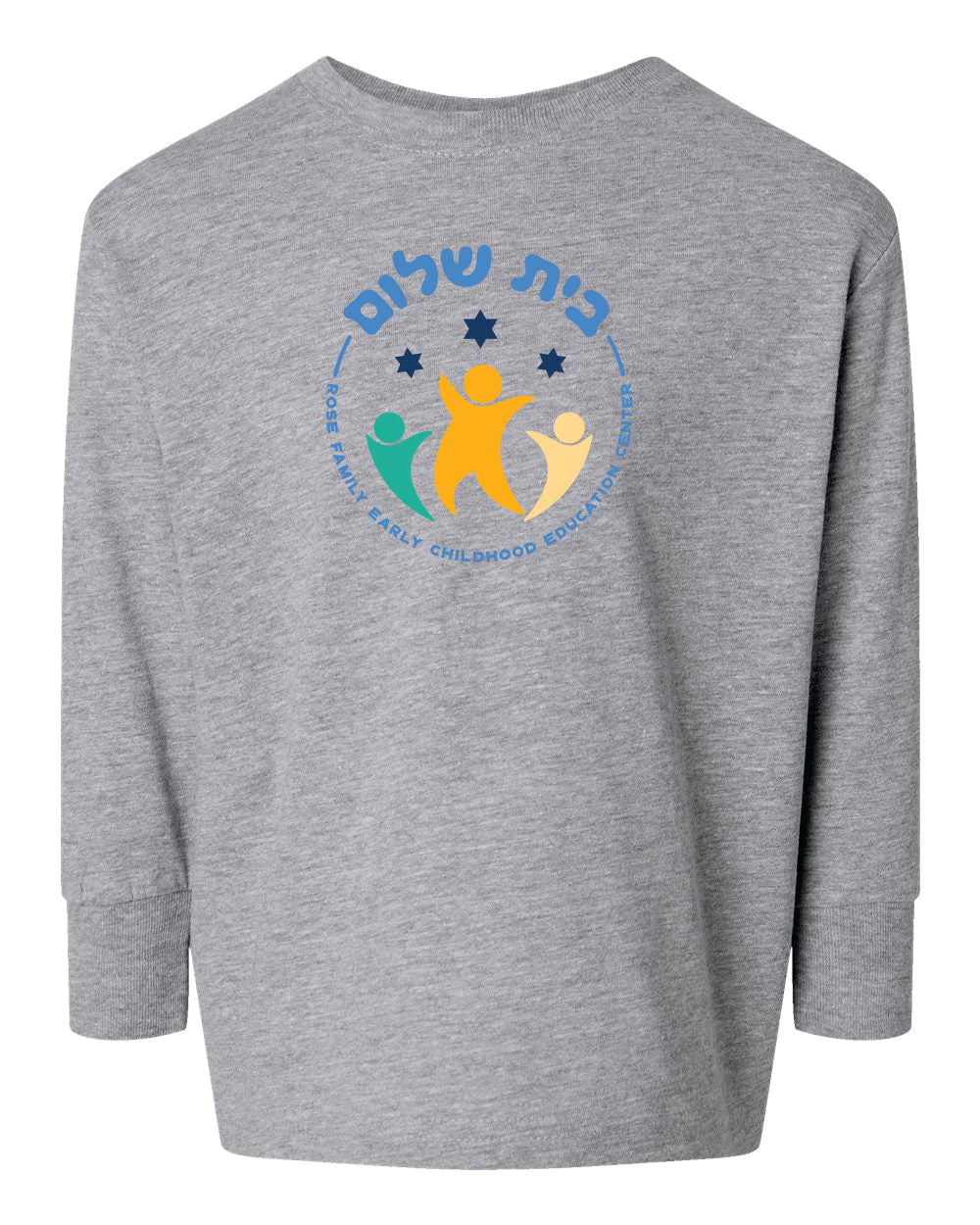 Toddler Long Sleeve T-shirt - Full Front Design