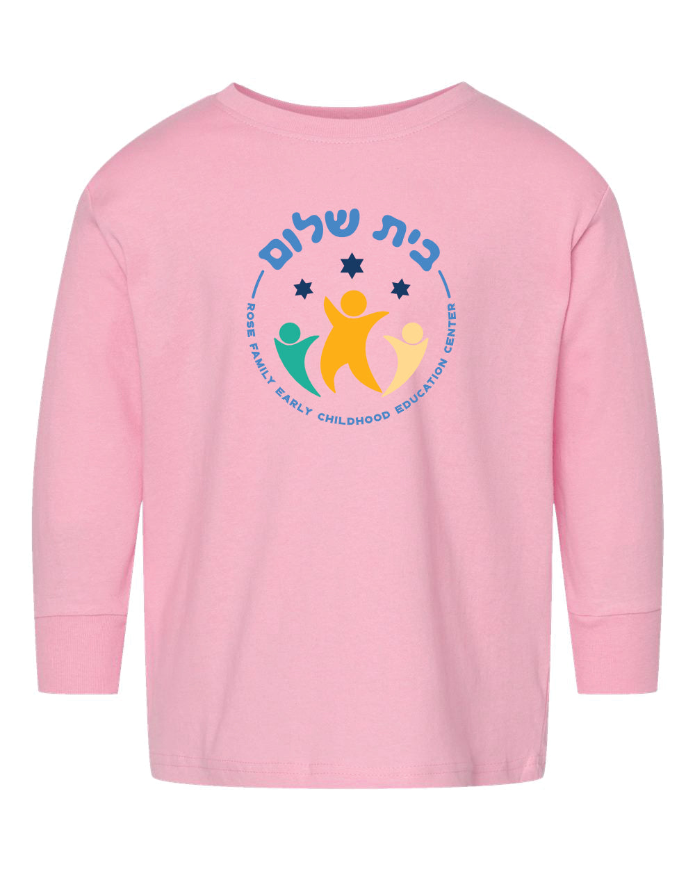 Toddler Long Sleeve T-shirt - Full Front Design