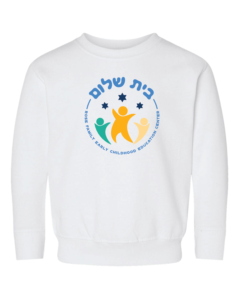 Toddler Crew Sweatshirt - Full Front Design