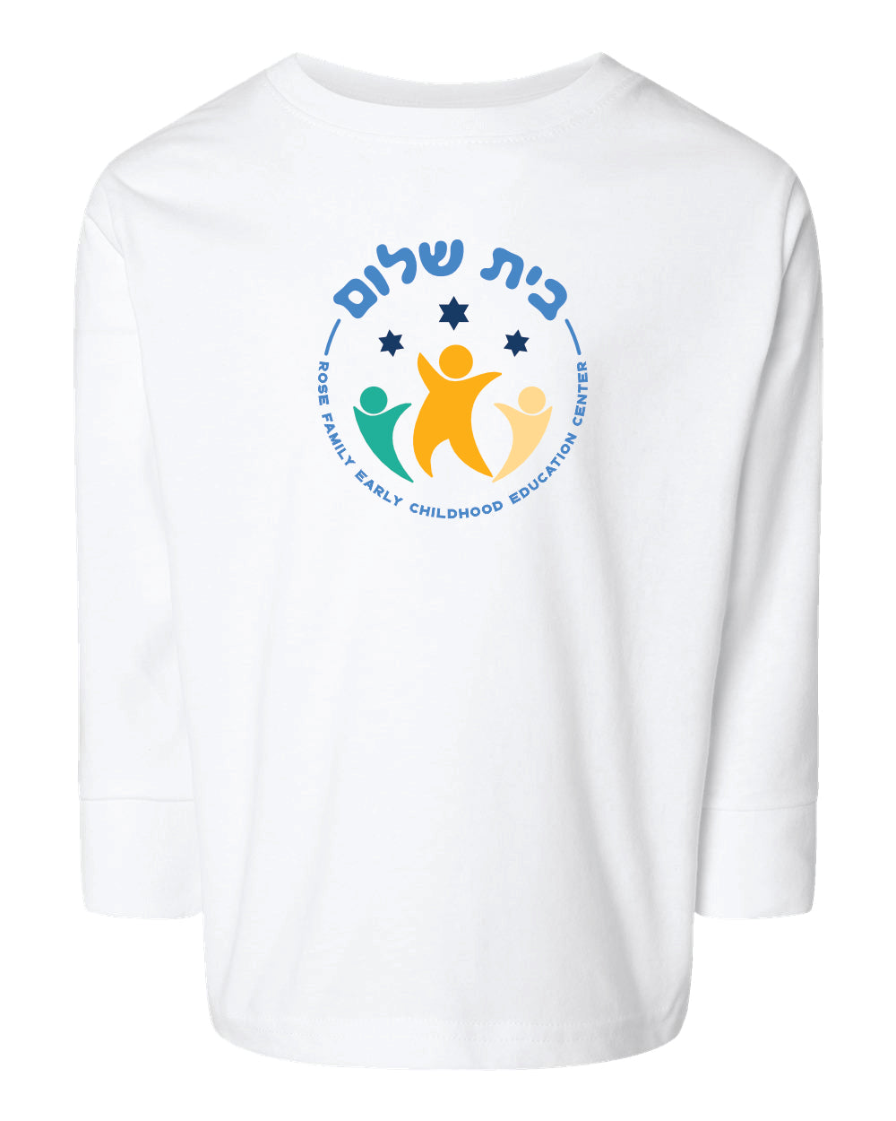 Toddler Long Sleeve T-shirt - Full Front Design