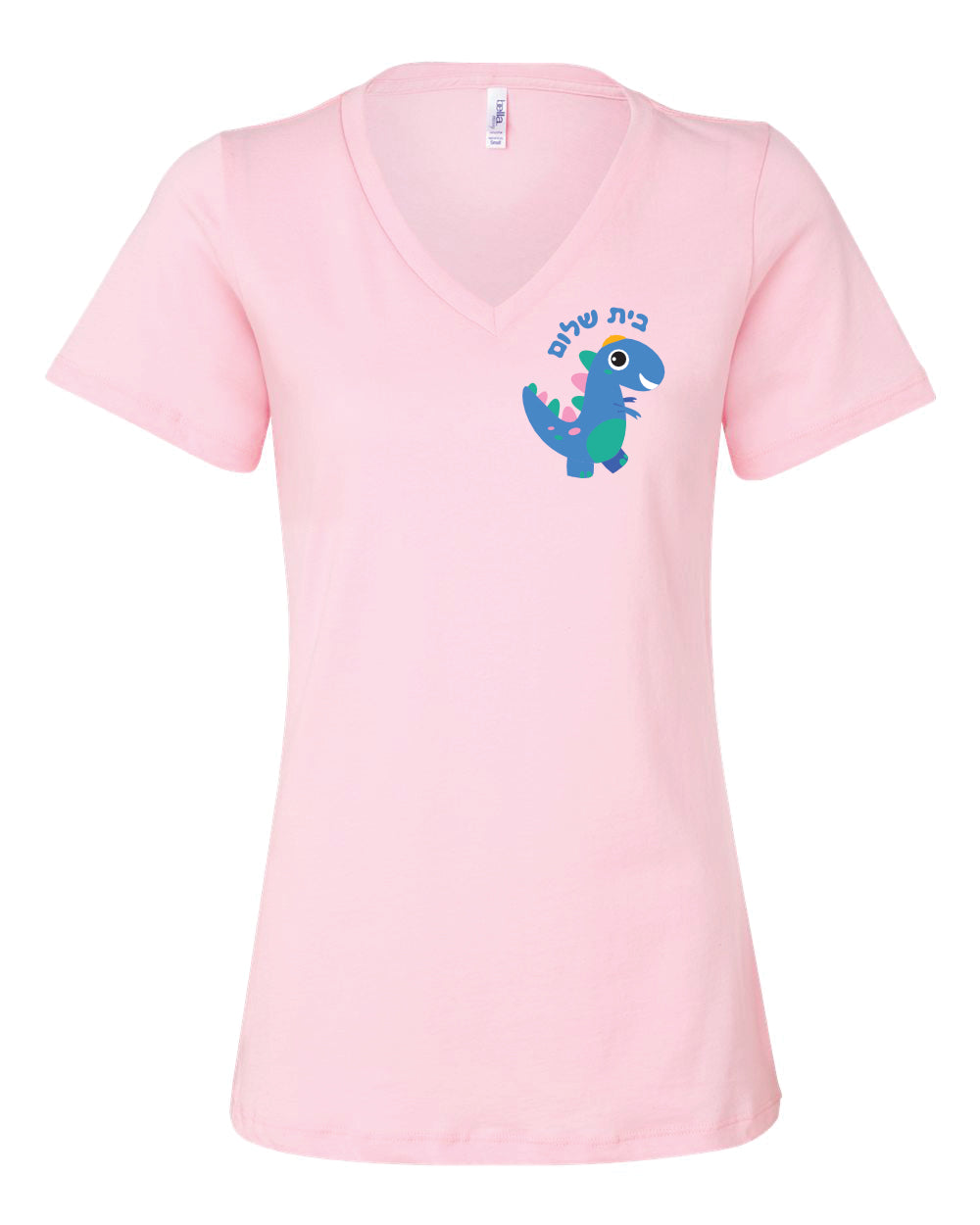 Rosie the Dinosaur Women's Relaxed Fit V-Neck Tee