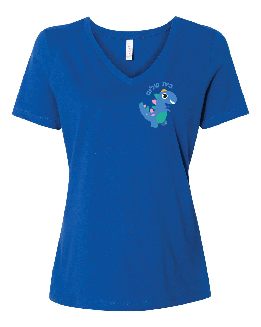 Rosie the Dinosaur Women's Relaxed Fit V-Neck Tee