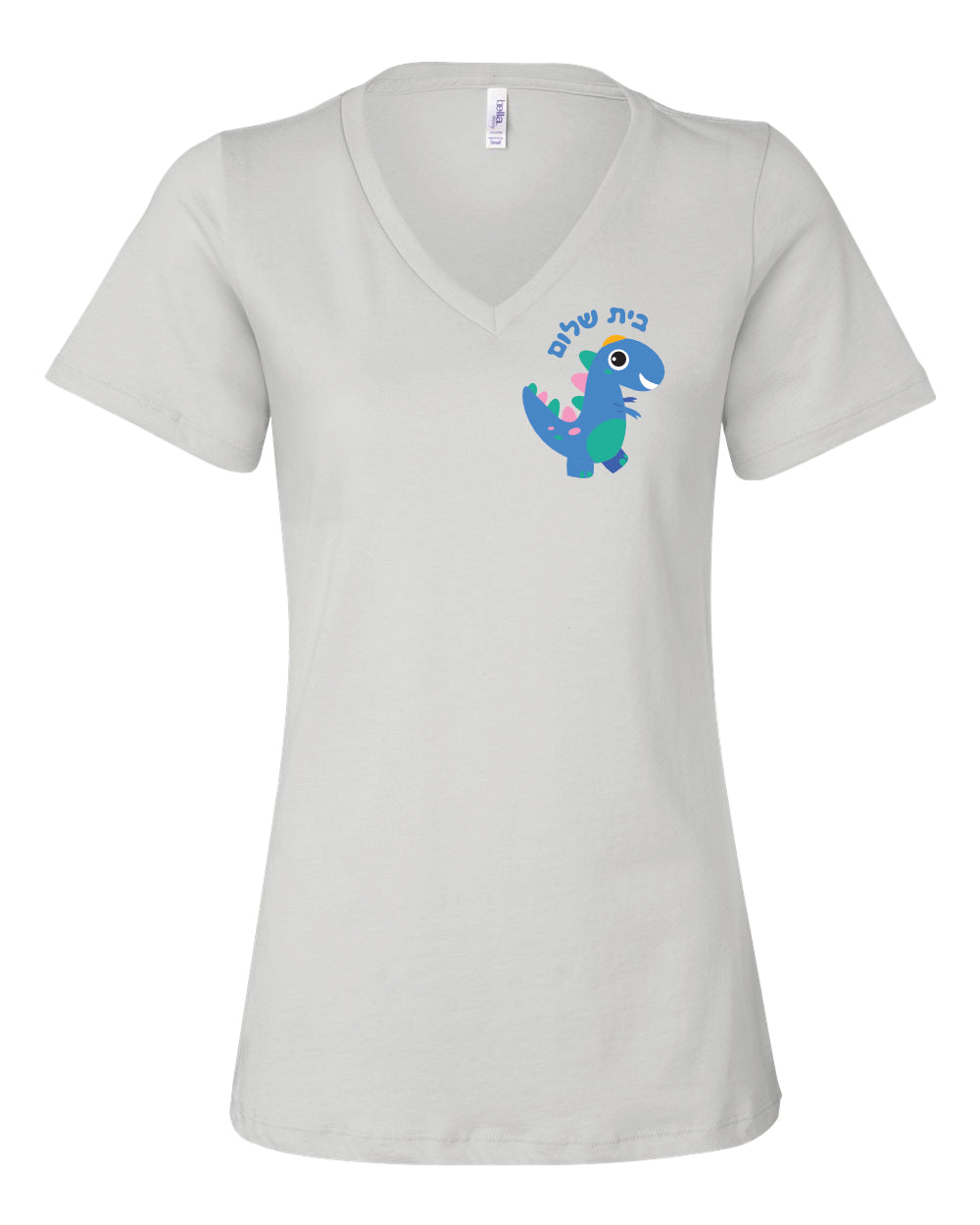 Rosie the Dinosaur Women's Relaxed Fit V-Neck Tee