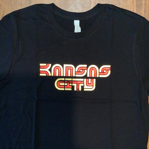 Kansas City 70s Unisex Crew - Black